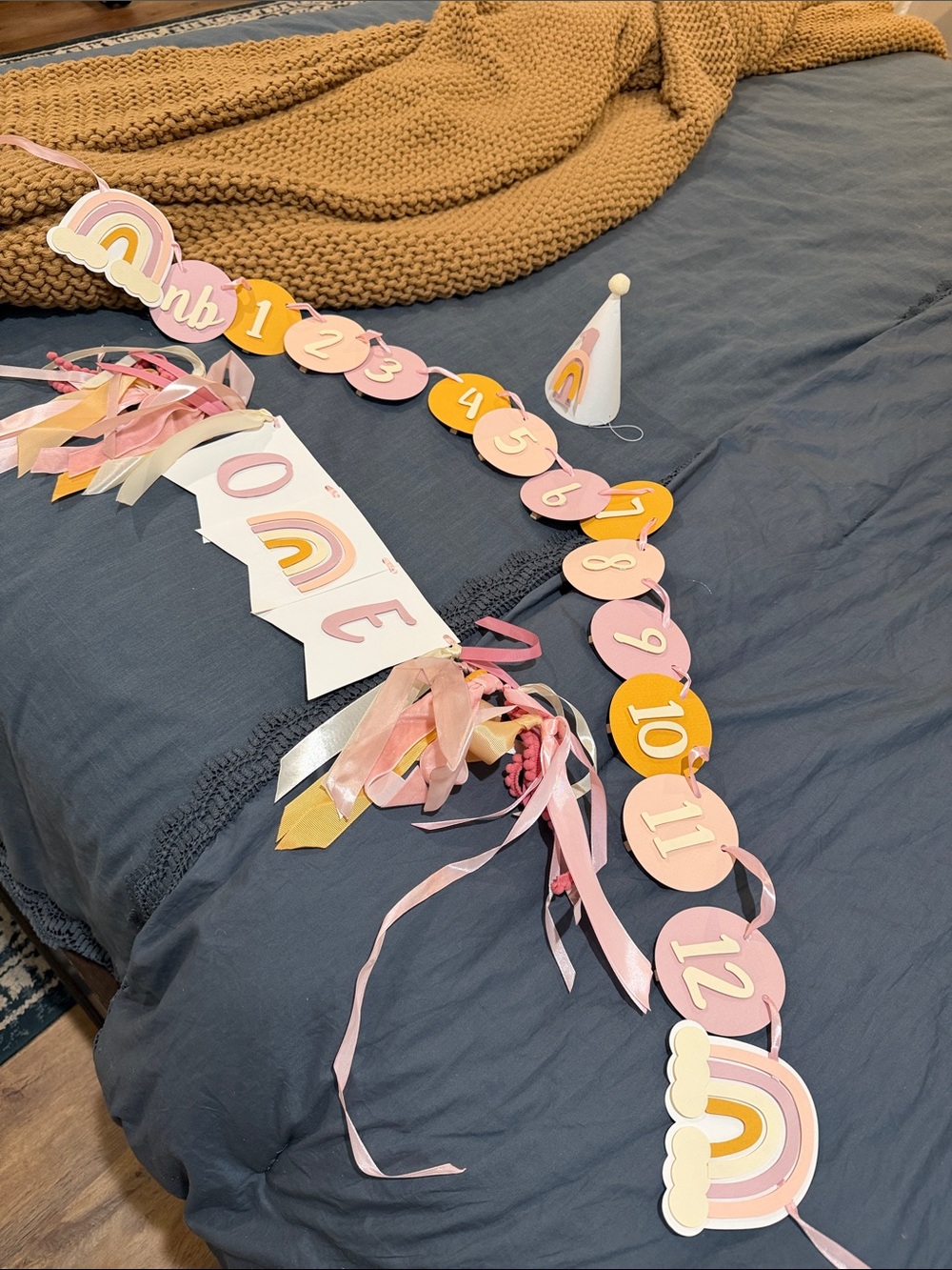 1st Birthday Party Decor - Rainbow Theme